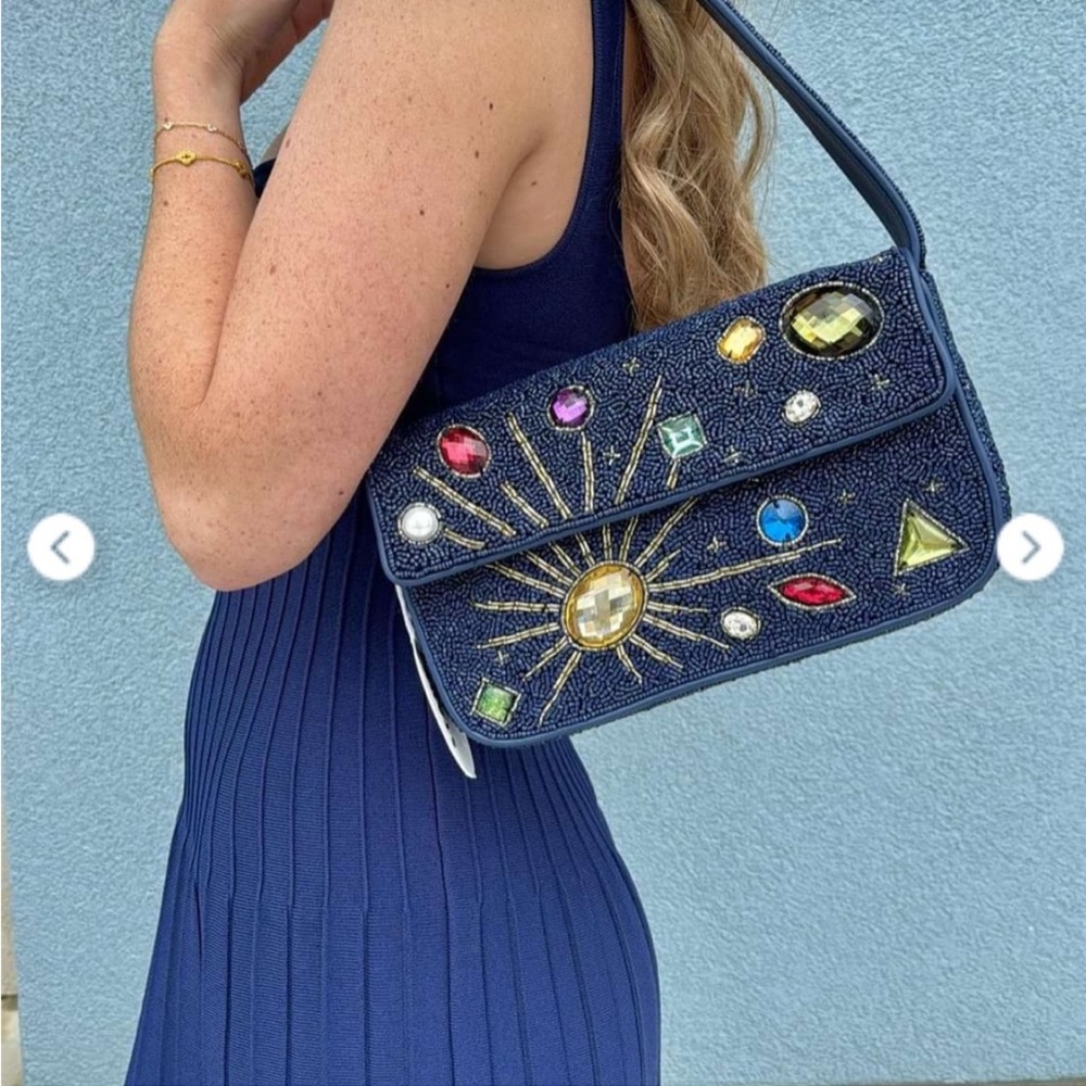 STAUD BEADED TOMMY BAG